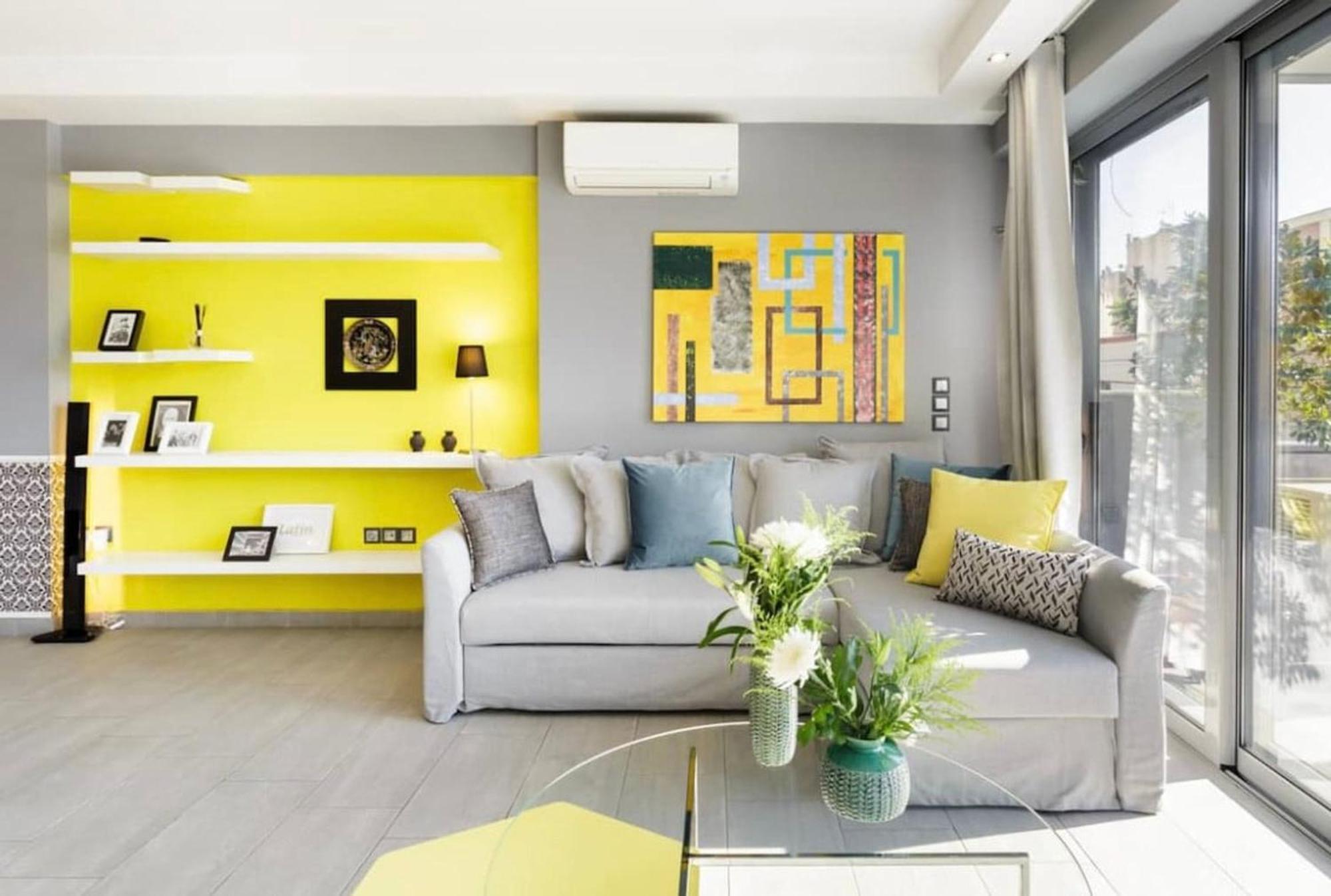 Апартаменты Stylish Boutique Loft With Private Balcony Афины Экстерьер фото